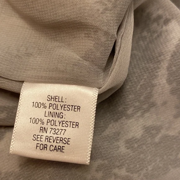 APT.9 Women’s Sleeveless Dressy Snake Print Top Small Double Lined Excellent Con - Picture 5 of 8